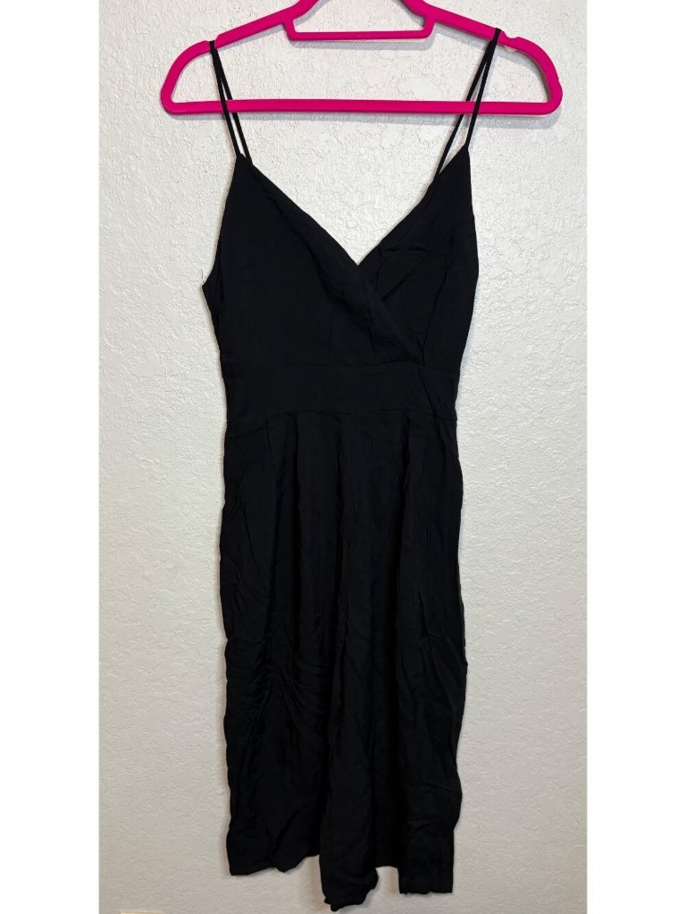 Wet Seal Womens Black Sleeveless Romper XS Polyester Blend